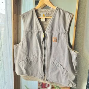 Carhartt Men’s Sherpa Lined Vest